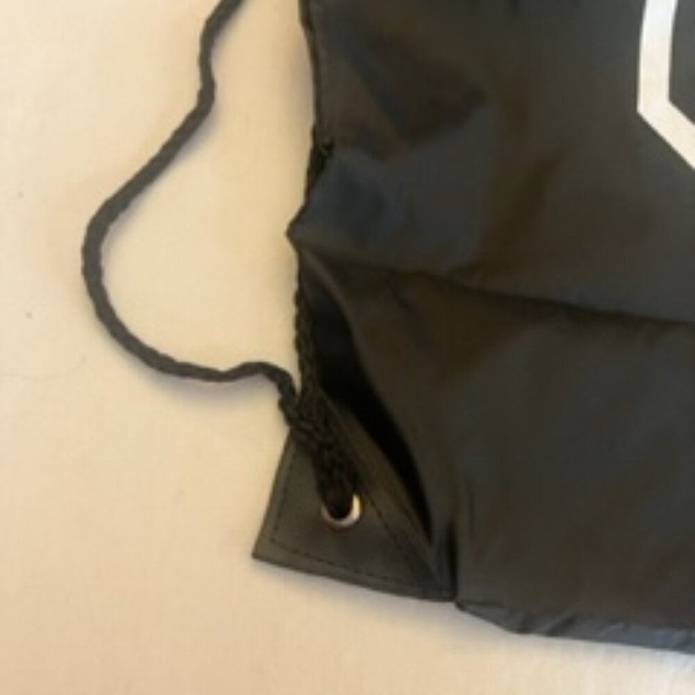 NXT Black Drawstring Backpack - Picture 7 of 10